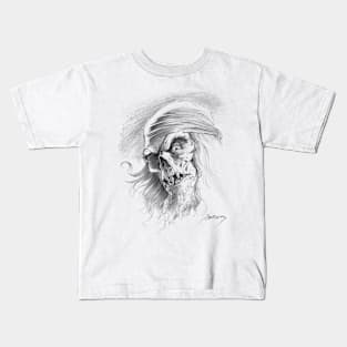 Zombie Pirate Kids T-Shirt